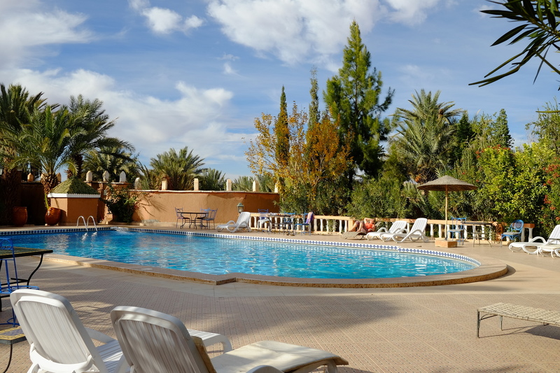 Après le désert spartiate, le luxe dans notre hôtel à Ouarzazate