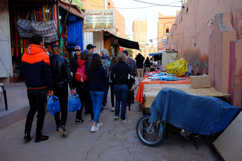 Flânerie dans la ville d'Ouarzazate