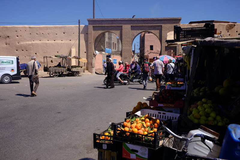 L'une des 12 portes encore intactes par laquelle nous entrons dans la médina