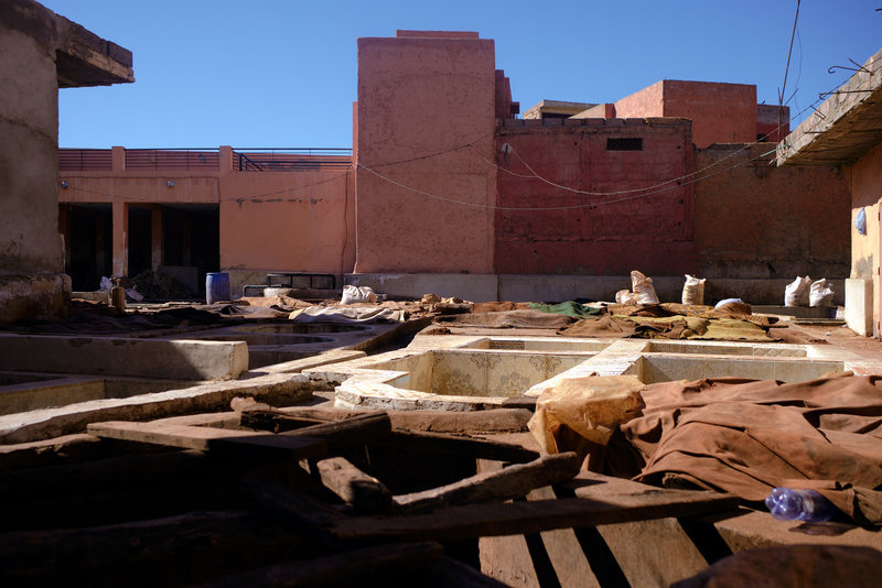 Une tannerie