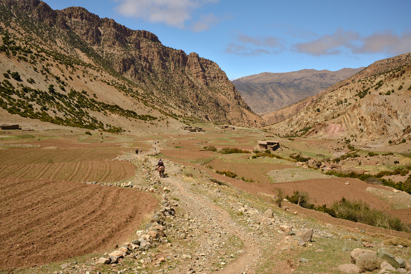 Le paysage me donne l'impression d'un film de western