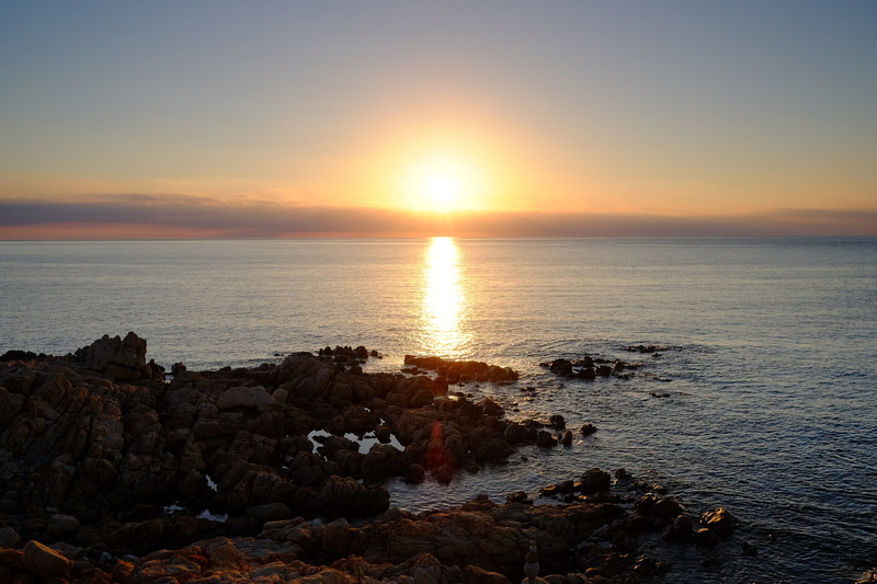 Le levé du Soleil ... de derrière les nuages