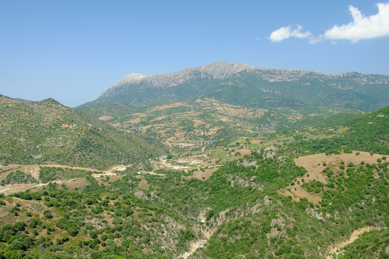 En direction d'Orgosolo, dans le Supramonte