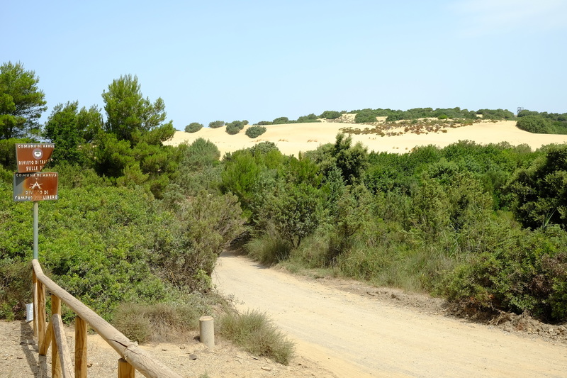 Départ le lendemain aux Dunes de Piscinas