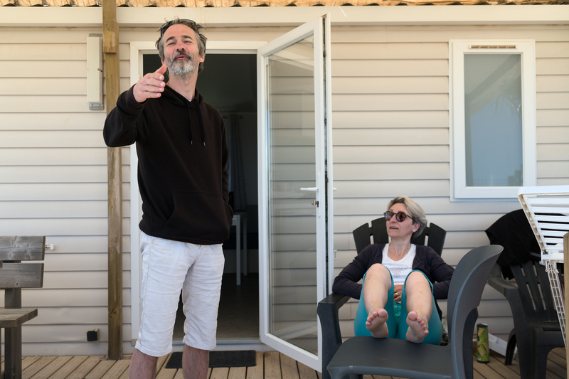 Détour à Vias Plage faire un coucou à Alain en vacances sur place