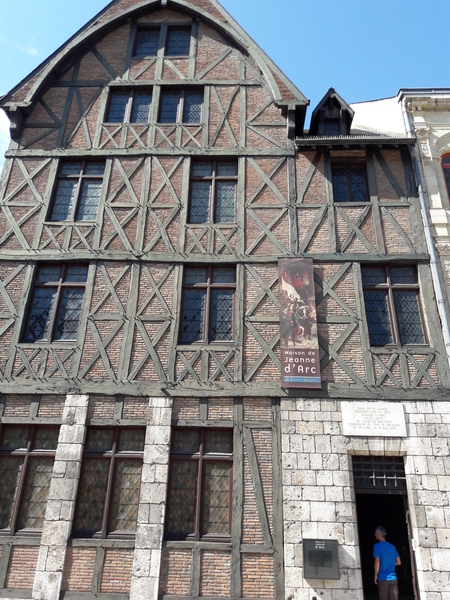 La maison où a été accueillie Jeanne d'Arc