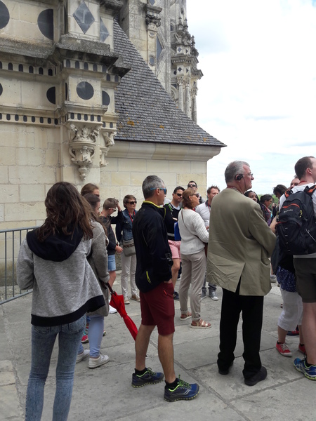 Le toit du château ...
