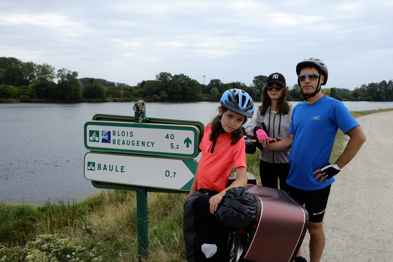 Petite pause photo au milieu de notre trajet