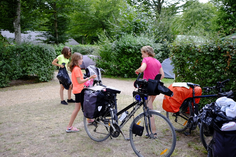 Enfin arrivé au camping 5 étoiles Le Château des Marais