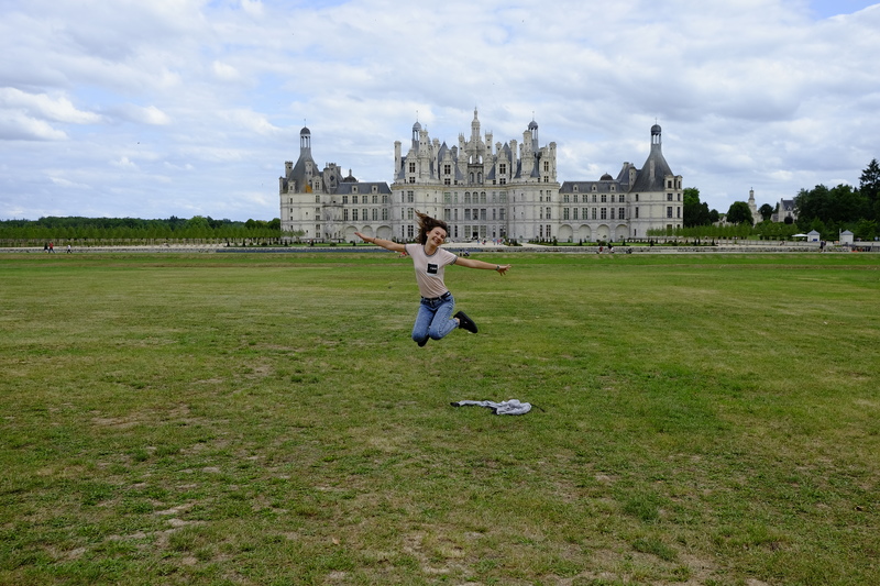 Départ du château
