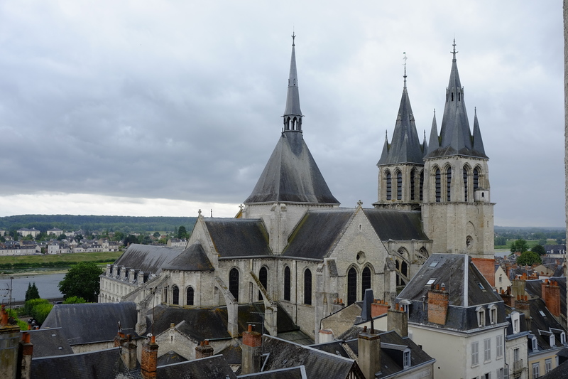 Une vue sur l'Abbaye Saint-Laumer