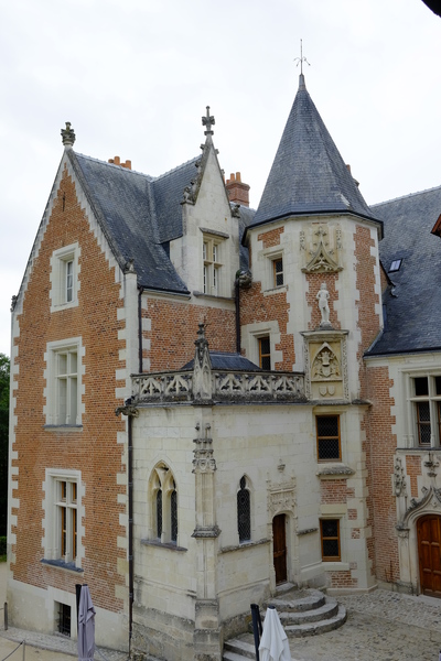 Visite du château du Clos Lucé où a habité Léonard de Vinci pendant ses trois dernières années de sa vie