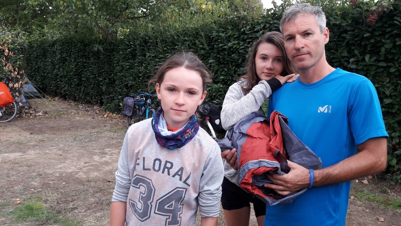 Au camping Campéole La Grière, à la Tranche-sur-Mer, dernière étape de notre périple