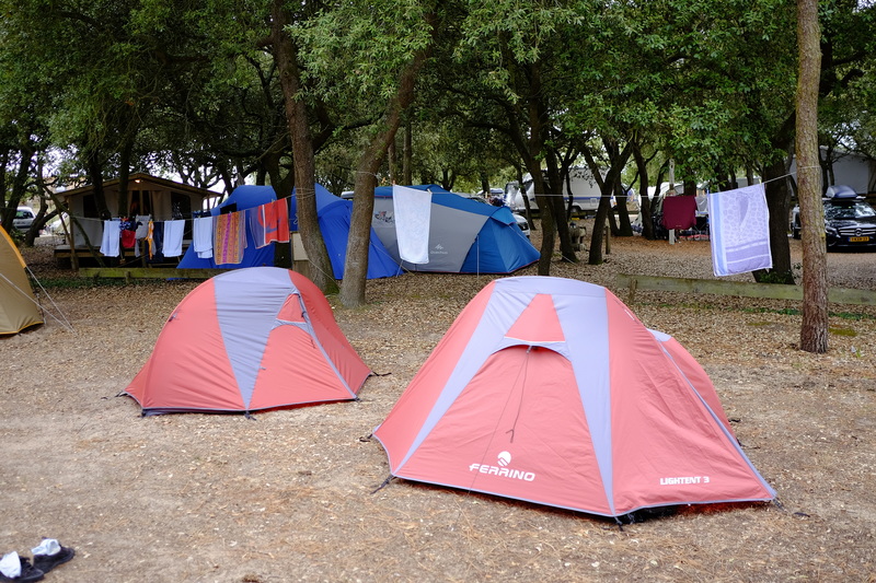 On plante nos tentes au camping Domaine Le Midi à Barbâtre