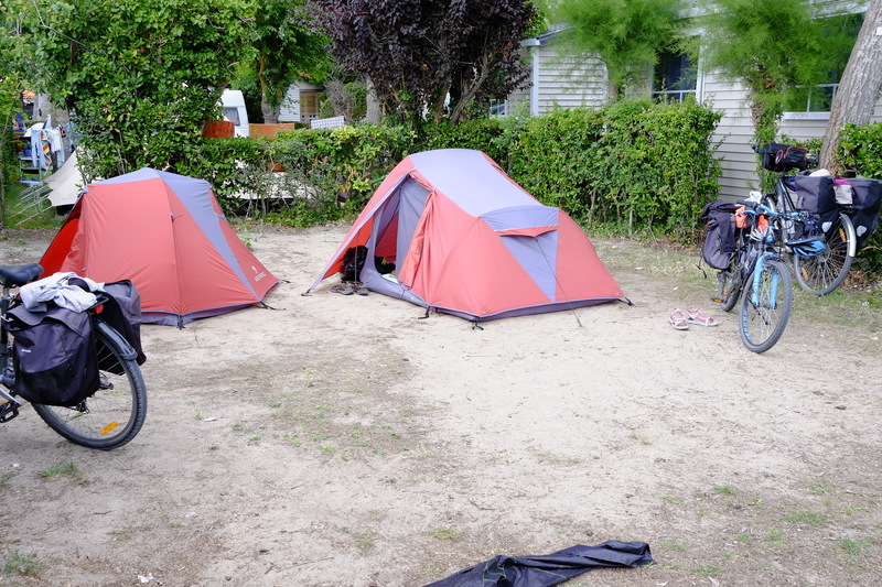 Le camping La Forêt à Saint-Jean-de-Mont où on s'arrête pour une nuit