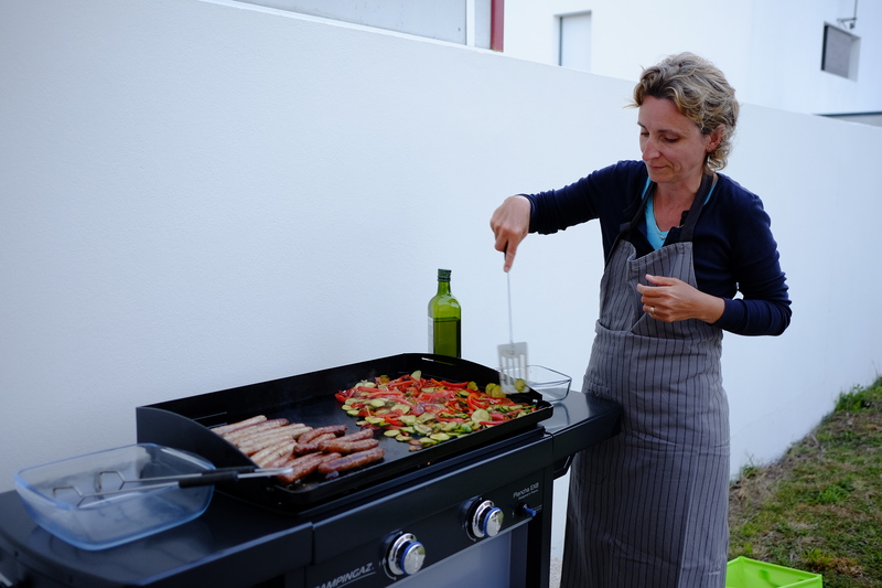 Laurence à la plancha !