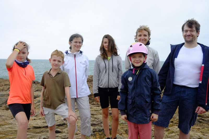 Petites photos de groupe avant de se quitter