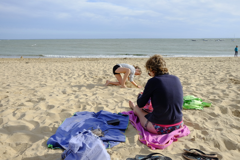 A la plage