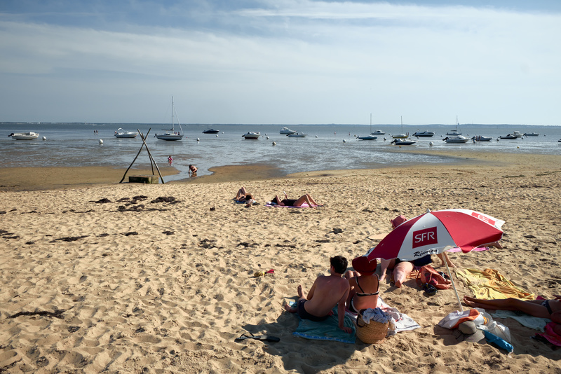 A Andernos-Les-Bains, la marée basse nous nargue