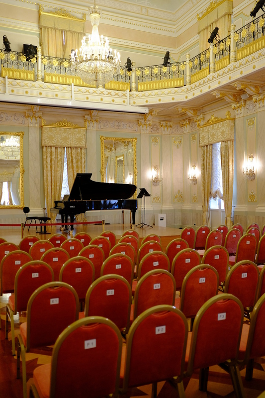 L'opéra possède plusieurs petites salles comme celle-ci