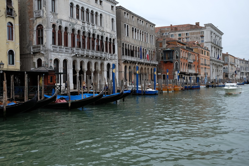 Des palaces le long du Canal Grande. Autrefois elles appartenaient à la vieille noblesse venitienne