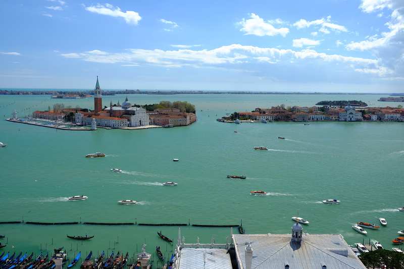 Belle vue des alentours de Venise